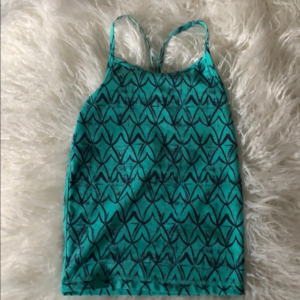 Athletic tank top - polyester Lycra